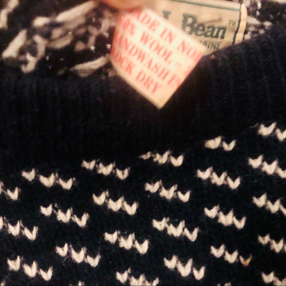 Vintage LL bean Nordic sweater (Ladies large) - Picture 3 of 3
